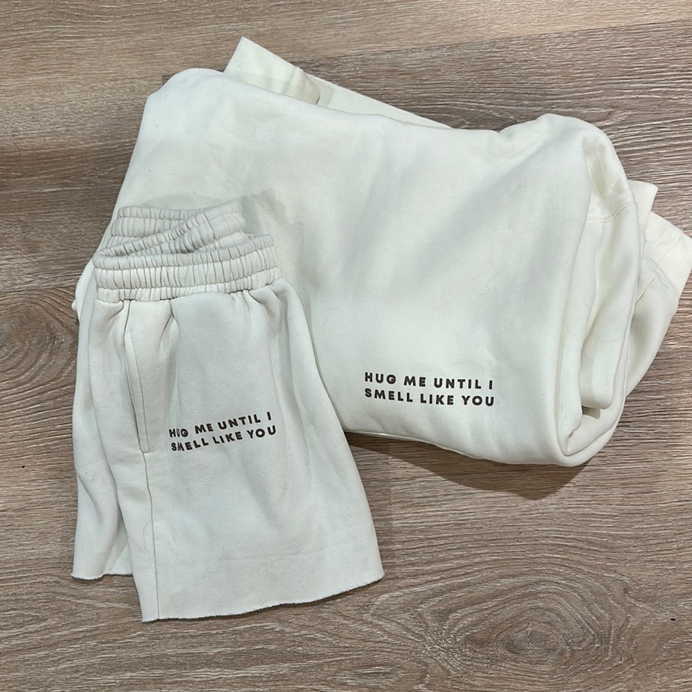 Cream Sweatsuit